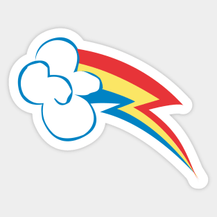 Rainbow Dash Mark Sticker